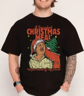 Succulent Christmas Meal Tee – Premium Graphic Holiday Shirt