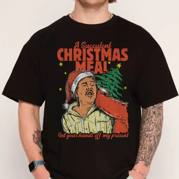 Succulent Christmas Meal Tee – Premium Graphic Holiday Shirt