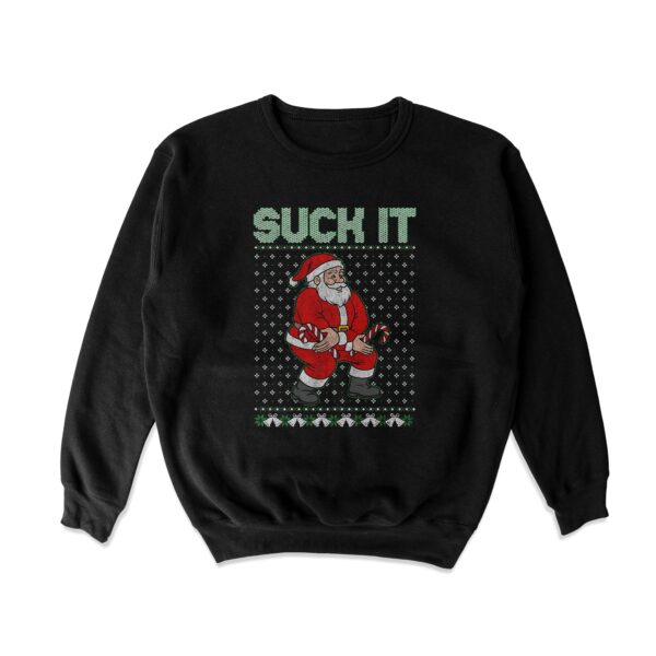 Suck It Crewneck Sweatshirt – Soft Cotton Blend Casual Top