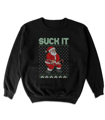 Suck It Crewneck Sweatshirt – Soft Cotton Blend Casual Top