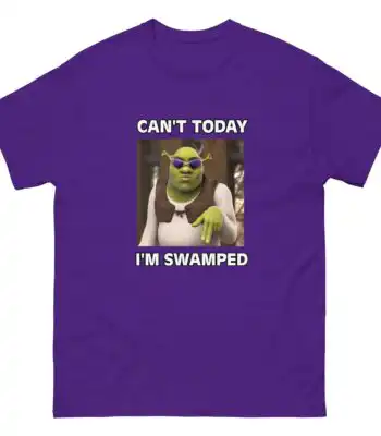 Swamped T-Shirt – Funny Cotton Tee for Comfy Laughs