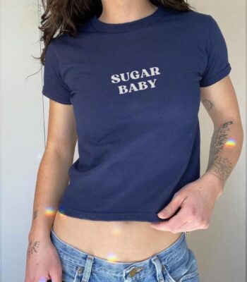 Sweet Candy Y2K Aesthetic Tee – Pastel Kawaii Graphic Crop Top