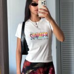 Take Me Where Summertime Never Ends Kids Tee – Y2K Vintage Style