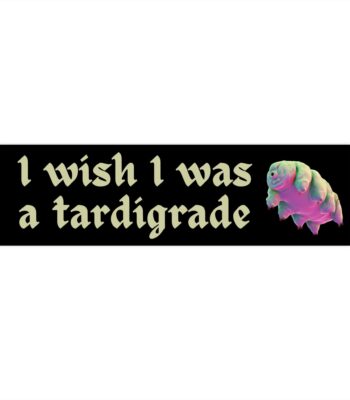 Tardigrade Bumper Sticker – Waterproof Vinyl Decal for All Surfaces
