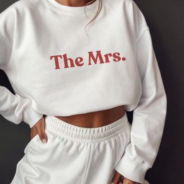 The Mrs. Sweatshirt – Cozy Bride Pullover for Bachelorette Fun