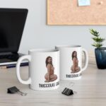 Thiccolas Cage Ceramic Mug 11 oz – Funny Gag Gift for Cagemas