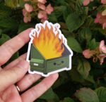 This is Fine Vinyl Sticker – Fun Mental Health Decor