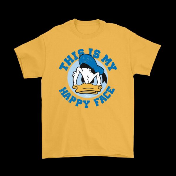 This is My Happy Face Angry Duck Theme Park T-Shirt – Fun Cotton Tee
