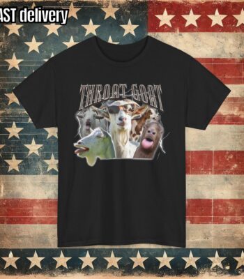 Throat Goat T-Shirt – Funny Unisex Meme Tee for Gag Gifts