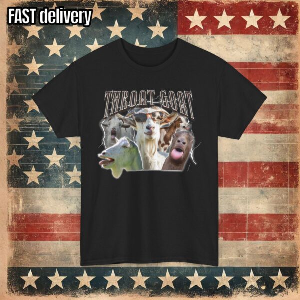 Throat Goat T-Shirt – Funny Unisex Meme Tee for Gag Gifts