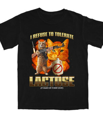 Tolerate Lactose T Shirt – Soft Cotton Cheese Lover Tee
