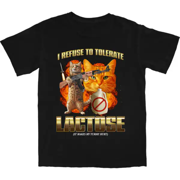 Tolerate Lactose T Shirt – Soft Cotton Cheese Lover Tee