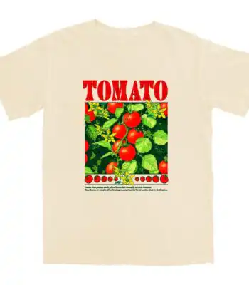 Tomato T Shirt – Soft Cotton Tee with a Worn-In Feel