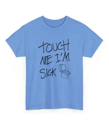 Touch Me I'm Sick Tee – Grunge Style Original Drawing Shirt