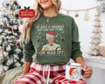 True Crime Ugly Christmas Sweater – Funny Holiday Sweatshirt