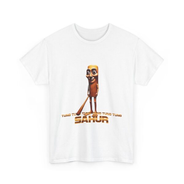 Tung Tung Sahur Unisex Cotton Tee – Comfy Casual Graphic Shirt