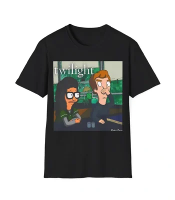 Twilight Bobs Burgers Shirt – Fun Mashup for Fans of Comedy