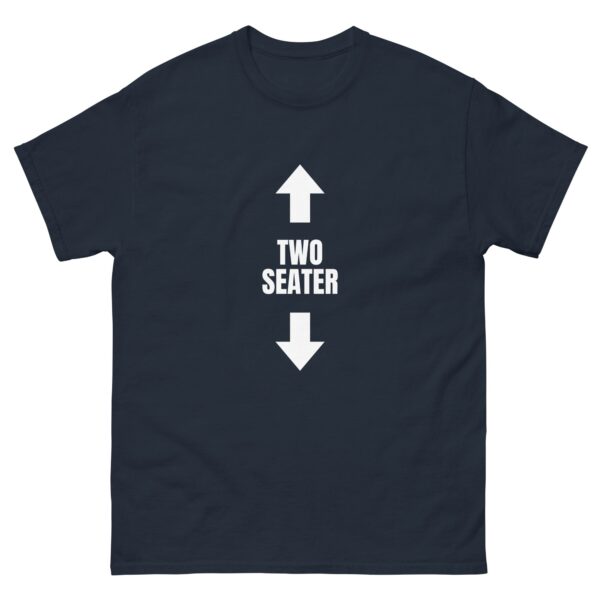 Two Seater T-Shirt – Comfy Funny Tee for Humour Lovers