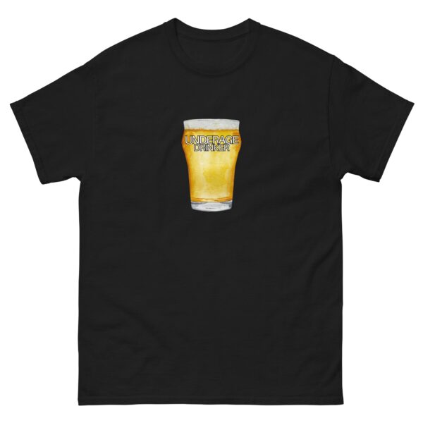 Underage Drinker T-Shirt – Funny Cotton Tee for All Occasions
