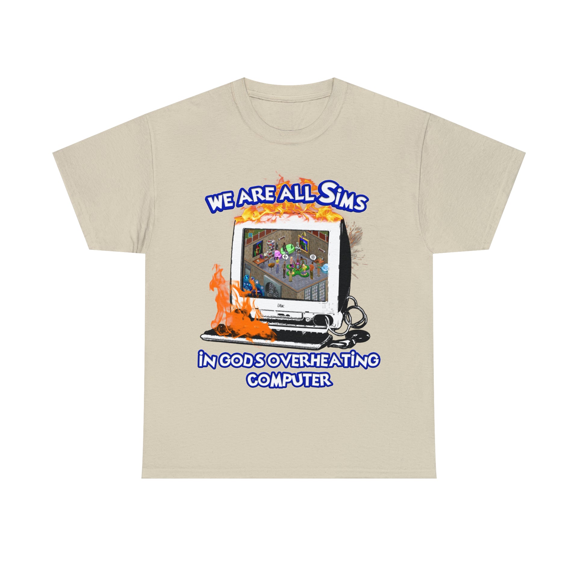 We Are All Sims T-Shirt – Fun Graphic Tee for Gamers We Are All Sims T-Shirt – Fun Graphic Tee for Gamers