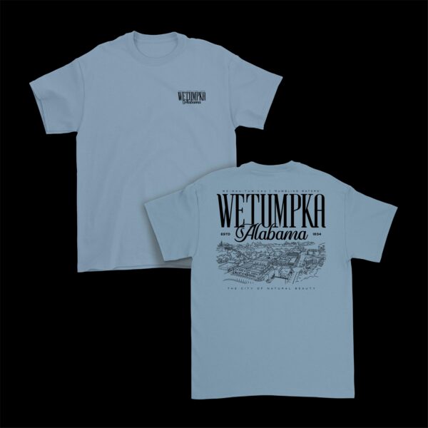 Wetumpka, Alabama Hometown Pride Tee – Vintage Downtown Design