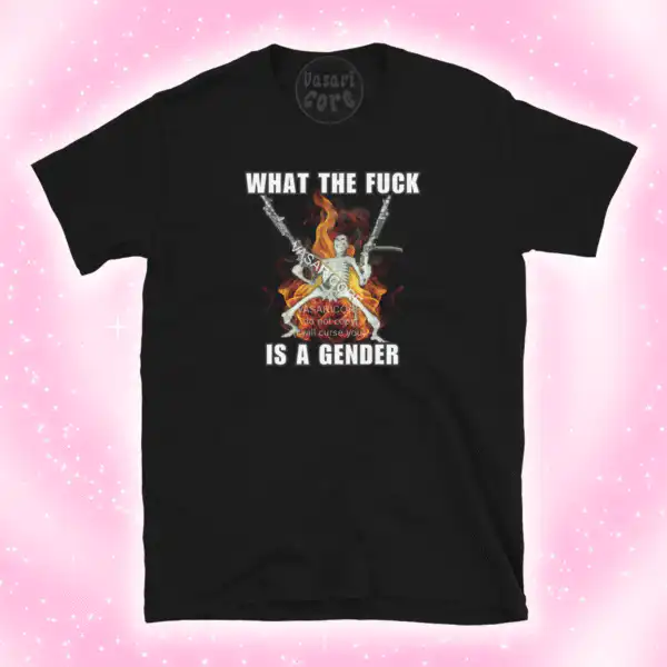 What the Heck is a Gender Skeleton Tee – Badass Graphic Shirt