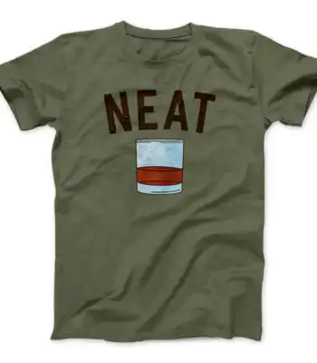 Whiskey Neat Unisex T-Shirt – Soft Cotton Graphic Tee for All