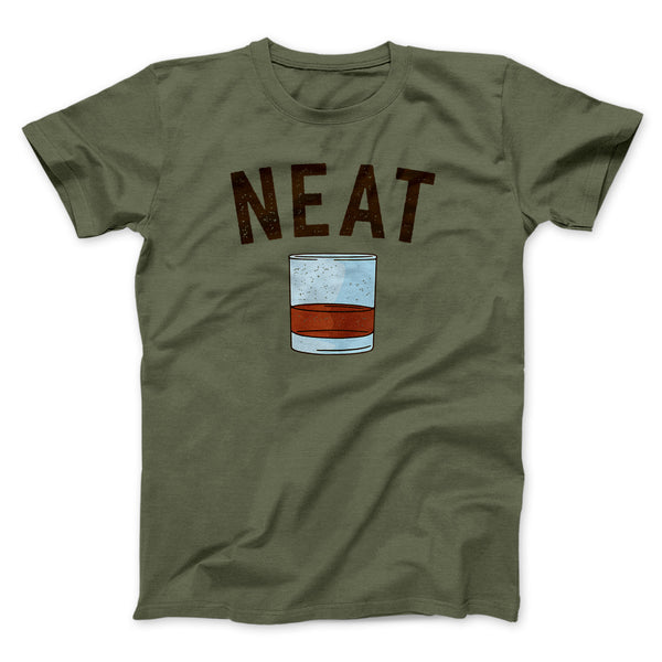 Whiskey Neat Unisex T-Shirt – Soft Cotton Graphic Tee for All