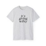 Wifey Vibes T-Shirt – Bride to Be Engagement Gift, Oversized Tee
