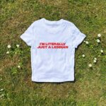 Y2K Baby Tee for Lesbians - 3D Puff Print Casual Top