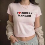 Y2K I Love Zo.hran Mamdani Tee – Trendy Feminist Crop Top