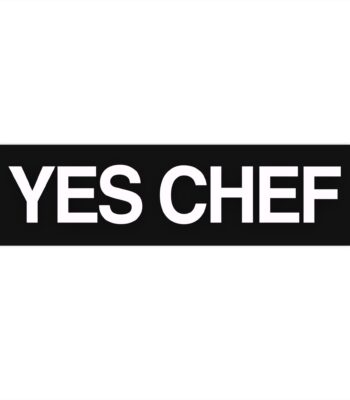 Yes Chef Bumper Sticker – Funny Waterproof Vinyl Car Decal
