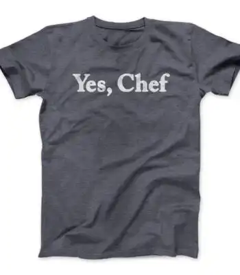 Yes Chef Unisex T-Shirt – Ultra-Soft Vintage Style Tee