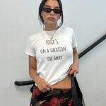 Your Love 80s Song Lyrics Tee – Retro Aesthetic Baby Top for Women