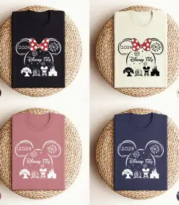 2024 Disney Trip Shirts – Mickey & Minnie Family Matching Tees