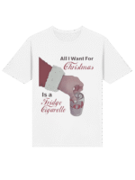 All I Want For Christmas Is A Fridge Cigarette Tee – Funny Holiday Shirt