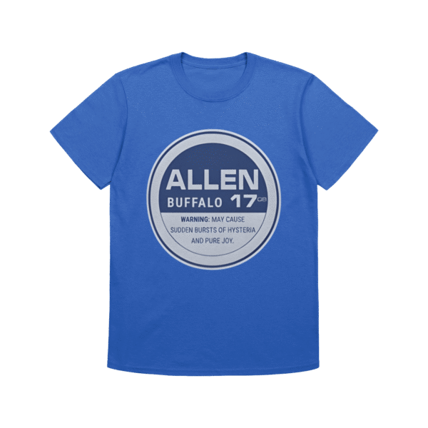 Buffalo Bills Allen 17 Shirt – Game Day Energy Graphic Tee