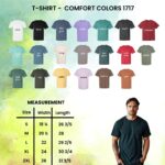 Cat Dad Shirt – Comfort Colors® Club Tee with Fun Back Design