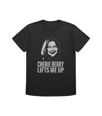 Cherie Berry Lifts Me Up Tee – Funny NC Elevator Legend Shirt