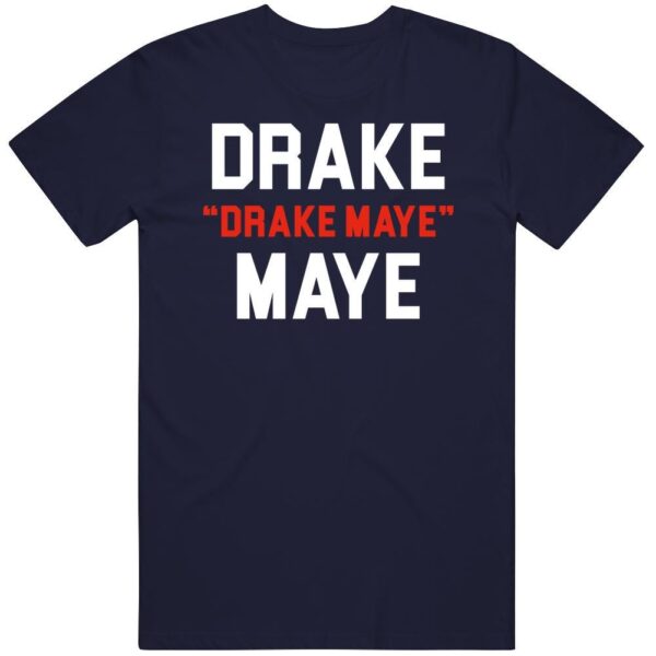Drake Maye Quarterback Meme T-Shirt – Funny Gift for Fans