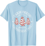 Farm Fresh Christmas Tree Matching T-Shirt – Cozy Family Tee