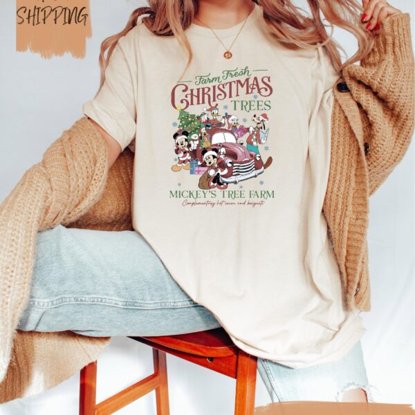 Farm Fresh Christmas Trees Shirt – Fun Disney Family Tee
