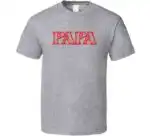 Fathers Day Gift Papa Eleven Tee – Soft Cotton Graphic Shirt