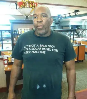 Funny Bald Person Tee – Humorous Meme Shirt for Adults