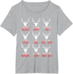 Funny Christmas Deer Hunters T-Shirt – Santa's Reindeer Design