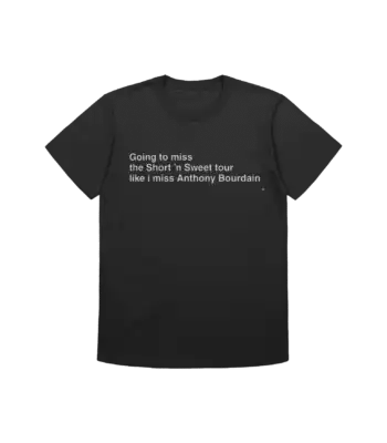 Going To Miss The Short ’n Sweet Tour Tee – Tribute Shirt for Fans