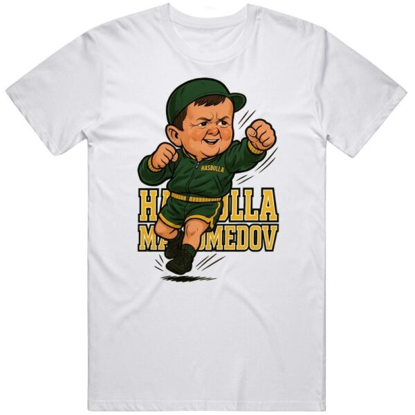 Hasbulla Cartoon Caricature Tee – Fun Gift for Fans
