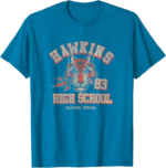 Hawkins High School Distressed Tee – Retro Stranger Things Shirt