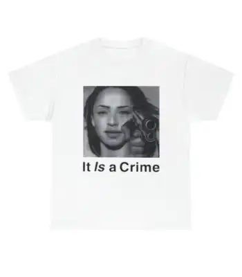 It Is A Crime Shirt – Funny Unisex Tee for Sarcastic Humor