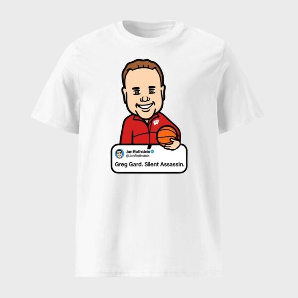 Jon Rothstein Silent Assassin Tee – Wisconsin Basketball Pride